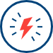 Reduce Electricity Icon