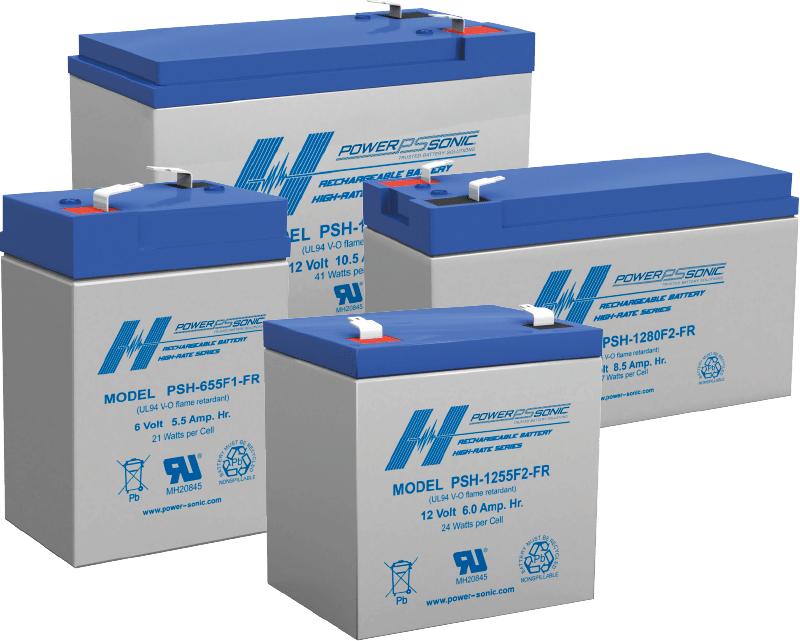 Sealed Lead Acid Battery Size Chart