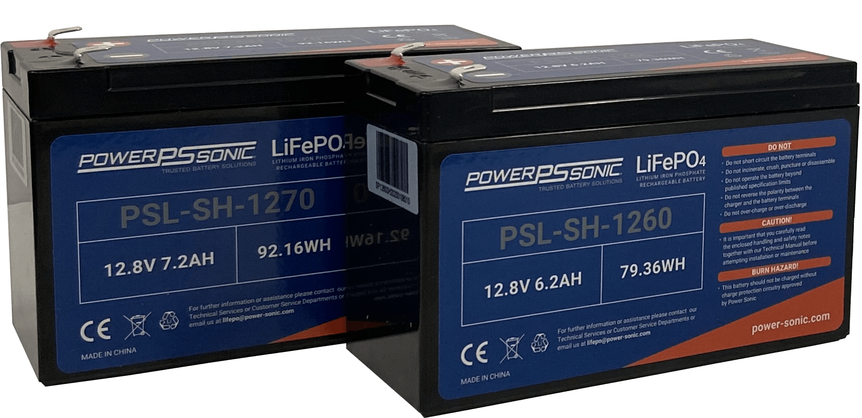 lithium iron phosphate batteries