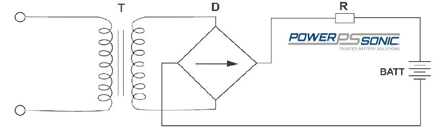 Taper current charging circuit