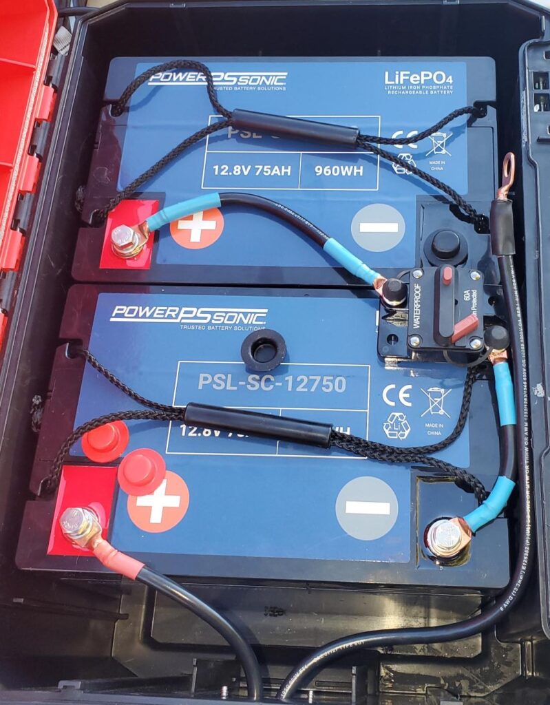Power sonic deep cycle marine batteries