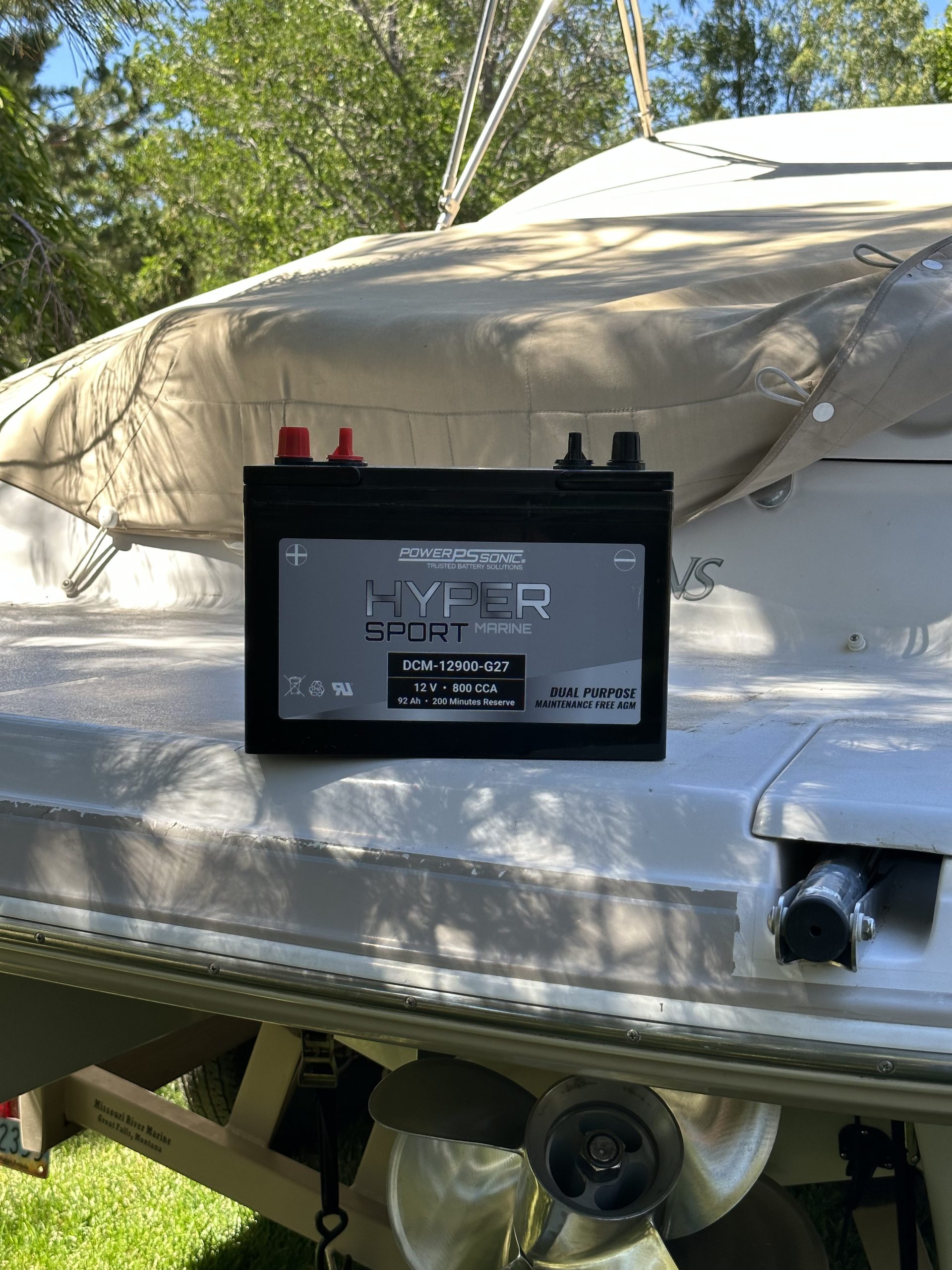 AGM Dual Purpose Marine Battery