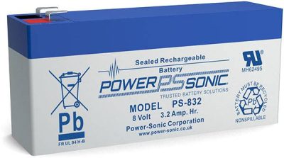 Battery with safety features
