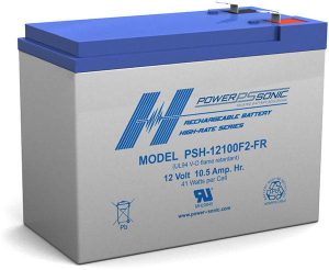 Battery with safety features
