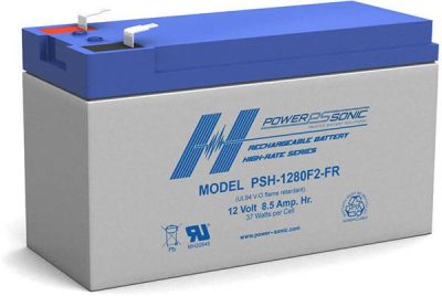 Battery with safety features