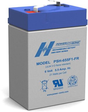 Battery with safety features