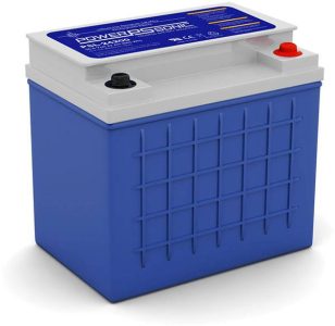 Battery with safety features