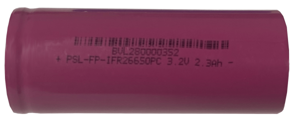 Battery with safety features