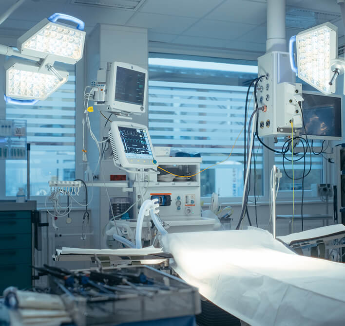 Hospital backup battery system