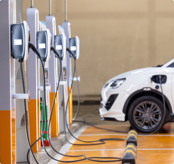 Charger station for EV