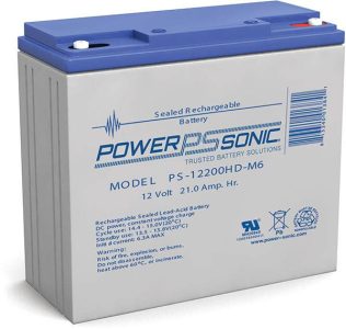 Efficient industrial battery