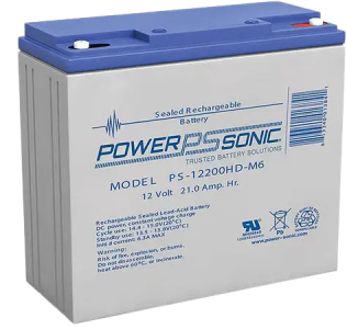Battery with safety features