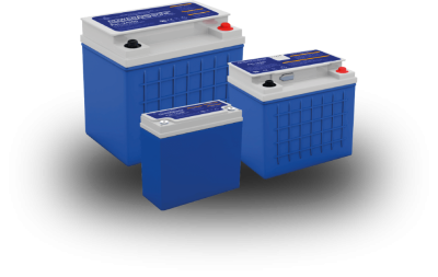Battery with safety features